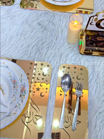 RAMADAN PLATES FOR IFTAR